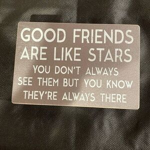 KP Designs wooden box sign